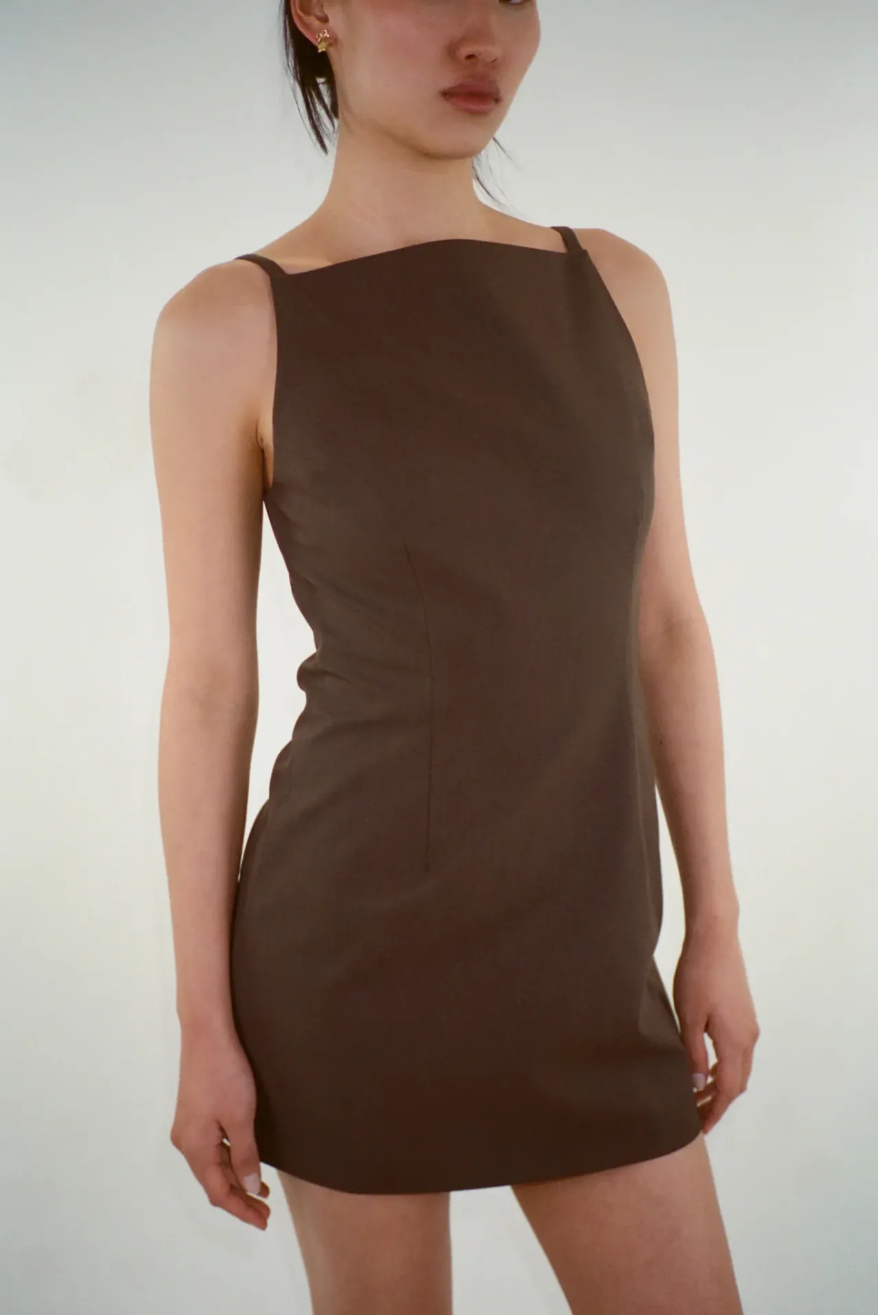 Women Sandy Liang Dresses^Aberdeen Dress In Brown