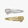 Women Sandy Liang Hair^Besties Forever Barrette Set