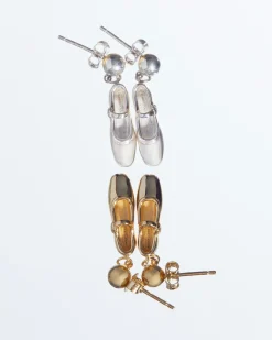 Women Sandy Liang Jewelry^Boylston Earrings In Gold Vermeil