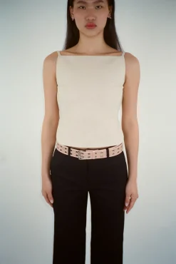 Women Sandy Liang Tops^Brando Top In Natural