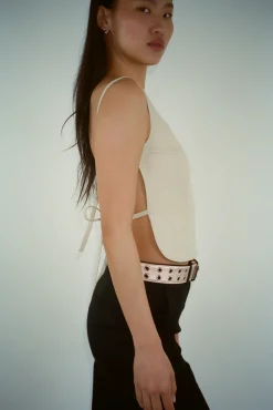 Women Sandy Liang Tops^Brando Top In Natural