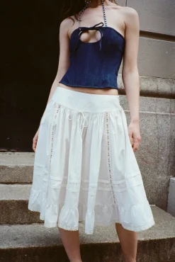 Women Sandy Liang Skirts^Calico Skirt