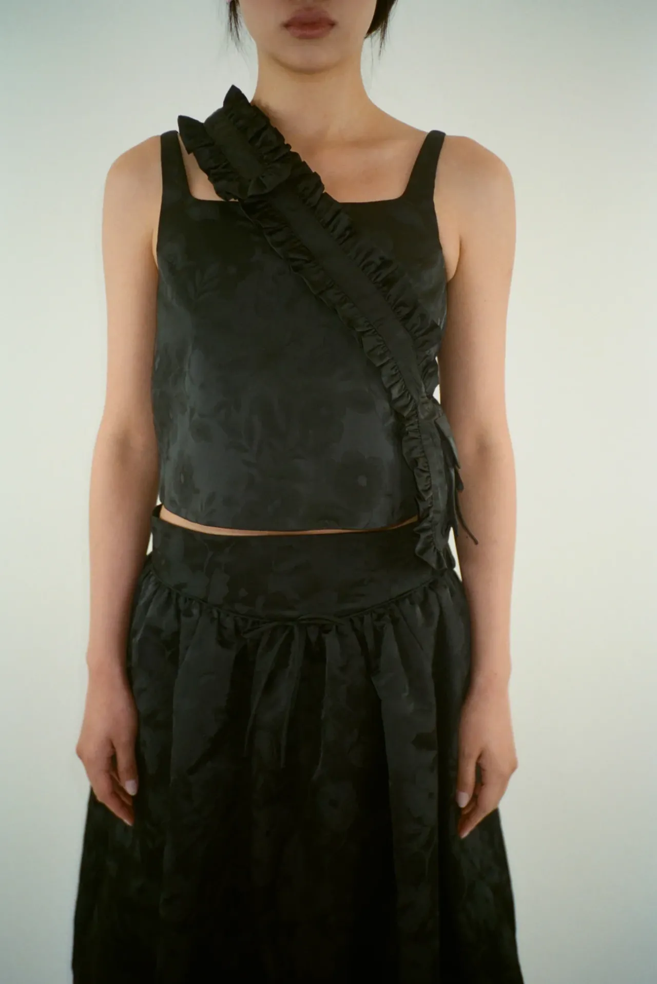 Women Sandy Liang Tops^Carry Top In Black