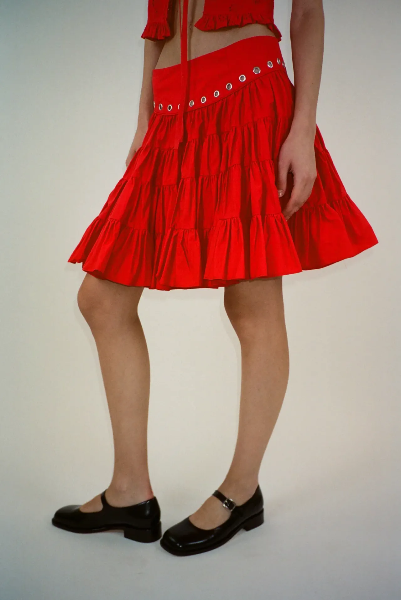 Women Sandy Liang Skirts^Chumi Skirt In Red