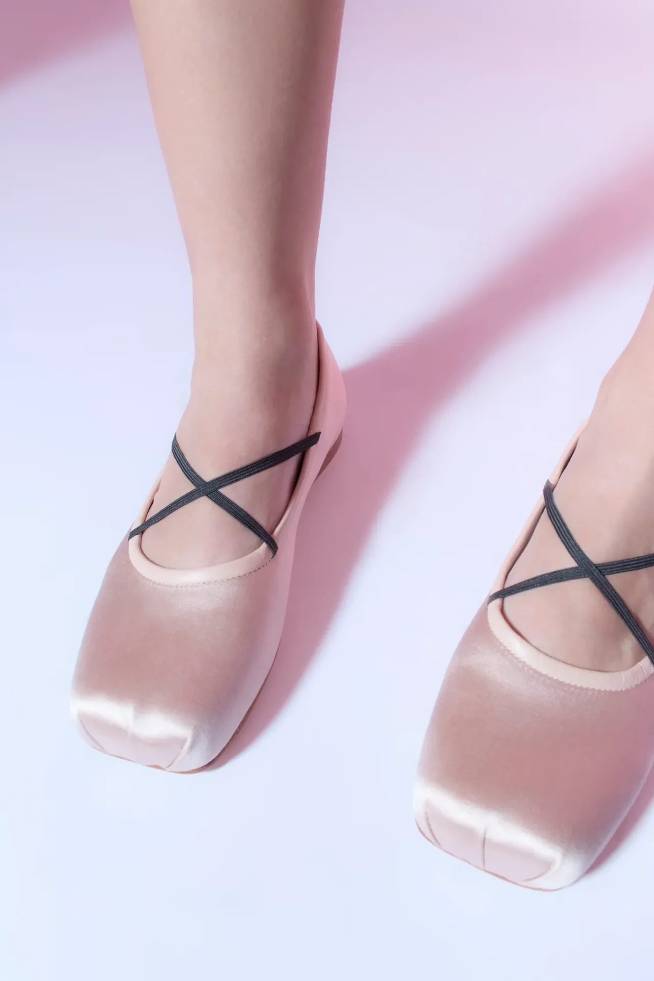 Women Sandy Liang Shoes^Criss Cross Pointe In Ballet Satin