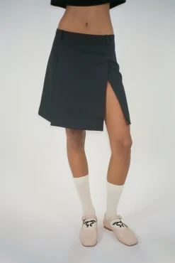 Women Sandy Liang Skirts^Dart Skirt In Black