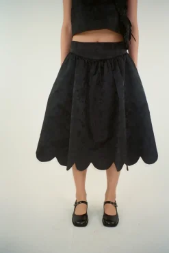 Women Sandy Liang Skirts^Greta Skirt In Black
