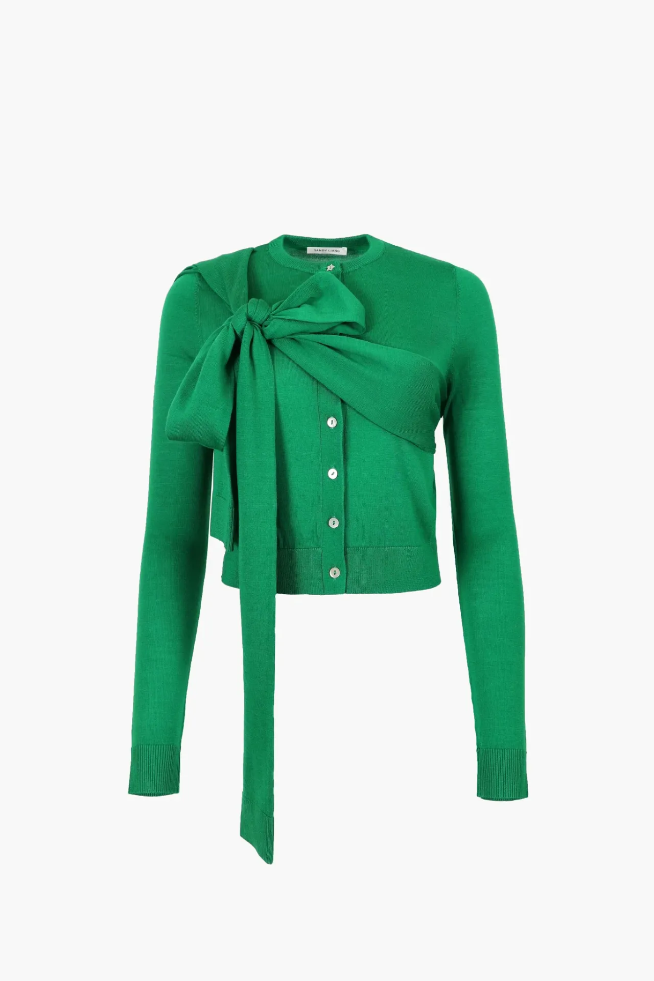 Women Sandy Liang Knits^Hermit Cardigan In Kelly Green