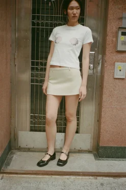 Women Sandy Liang Skirts^Holly Skirt In Butter