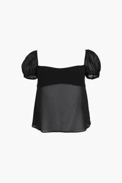 Women Sandy Liang Tops^Katina Top In Black