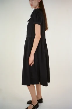 Women Sandy Liang Dresses^Middy Dress In Black