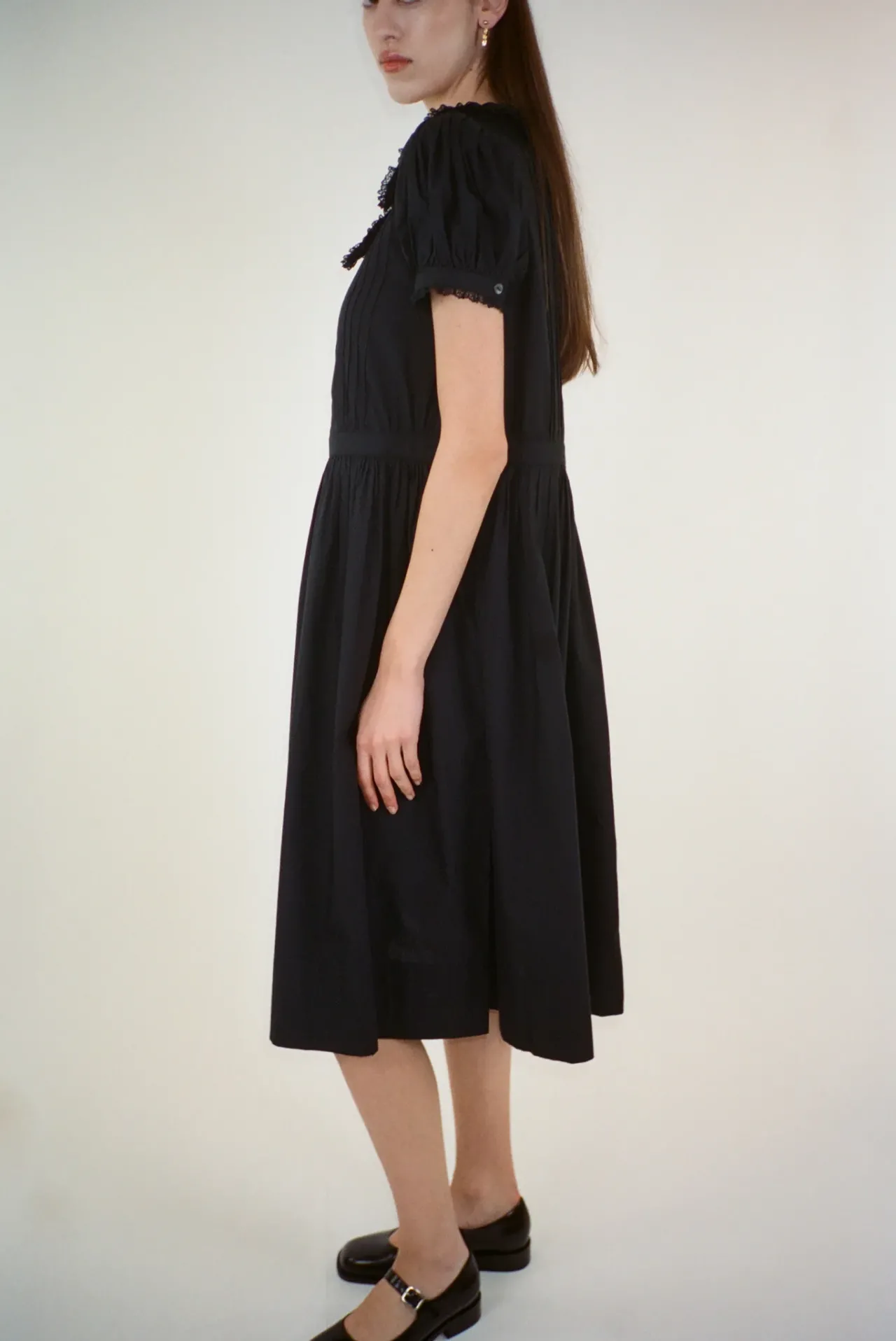 Women Sandy Liang Dresses^Middy Dress In Black