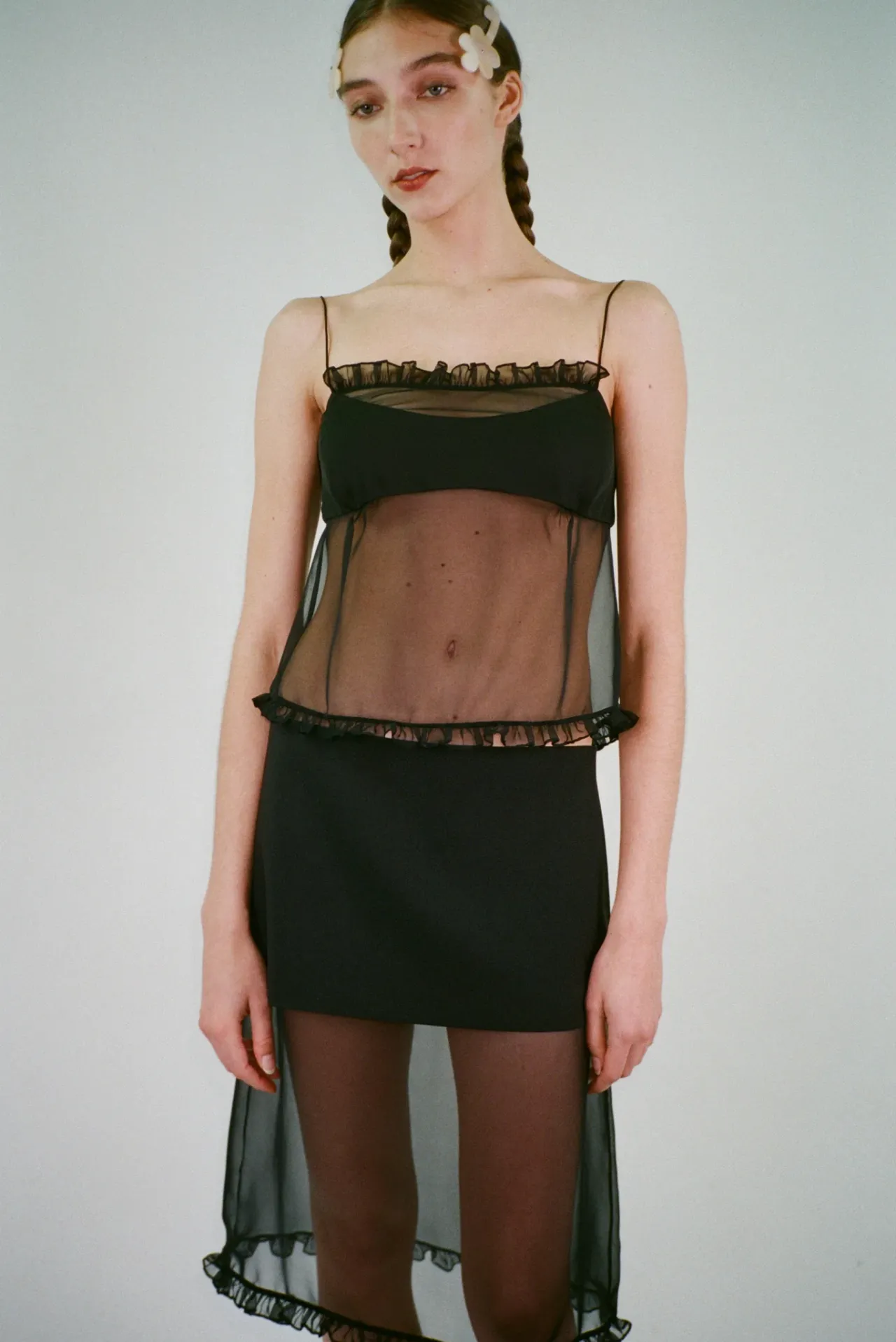 Women Sandy Liang Tops^Mochi Top In Black