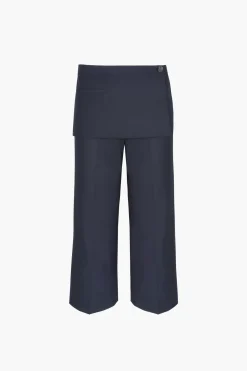Women Sandy Liang Uniform^Mott Pant In Navy