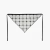 Women Sandy Liang Hair^Ninety Bandana In Flower Grid