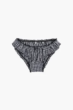 Women Sandy Liang Home^Perez Knickers In Navy Gingham