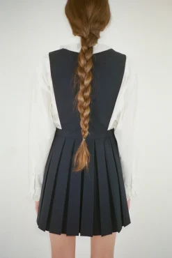 Women Sandy Liang Uniform^Pilot Pinafore Dress