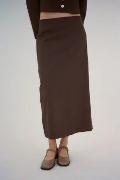 Women Sandy Liang Skirts^Toes Skirt In Brown