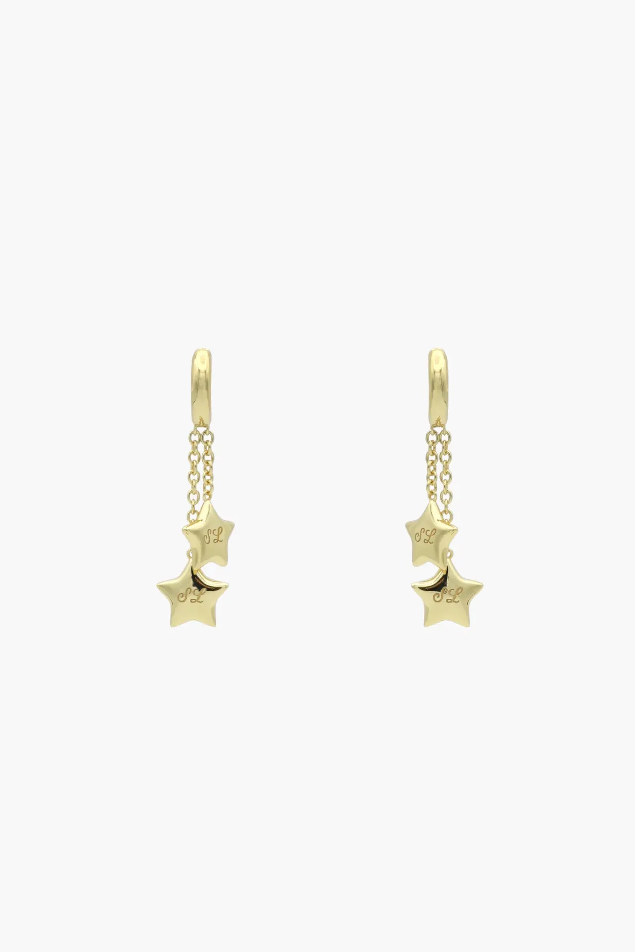 Women Sandy Liang Jewelry^Twin Earrings In Gold Vermeil